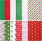 Christmas Tissue Paper, 180 Sheets 19.7" x 19.7" Xmas Wrapping Paper in 12 Different Designs Christmas Series Tissue Paper Bulk for Gift Wrapping Wine Bottles DIY Crafts Decor